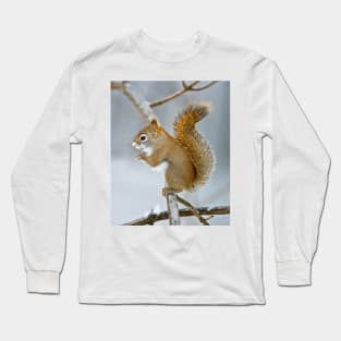 Red Squirrel Long Sleeve T-Shirt